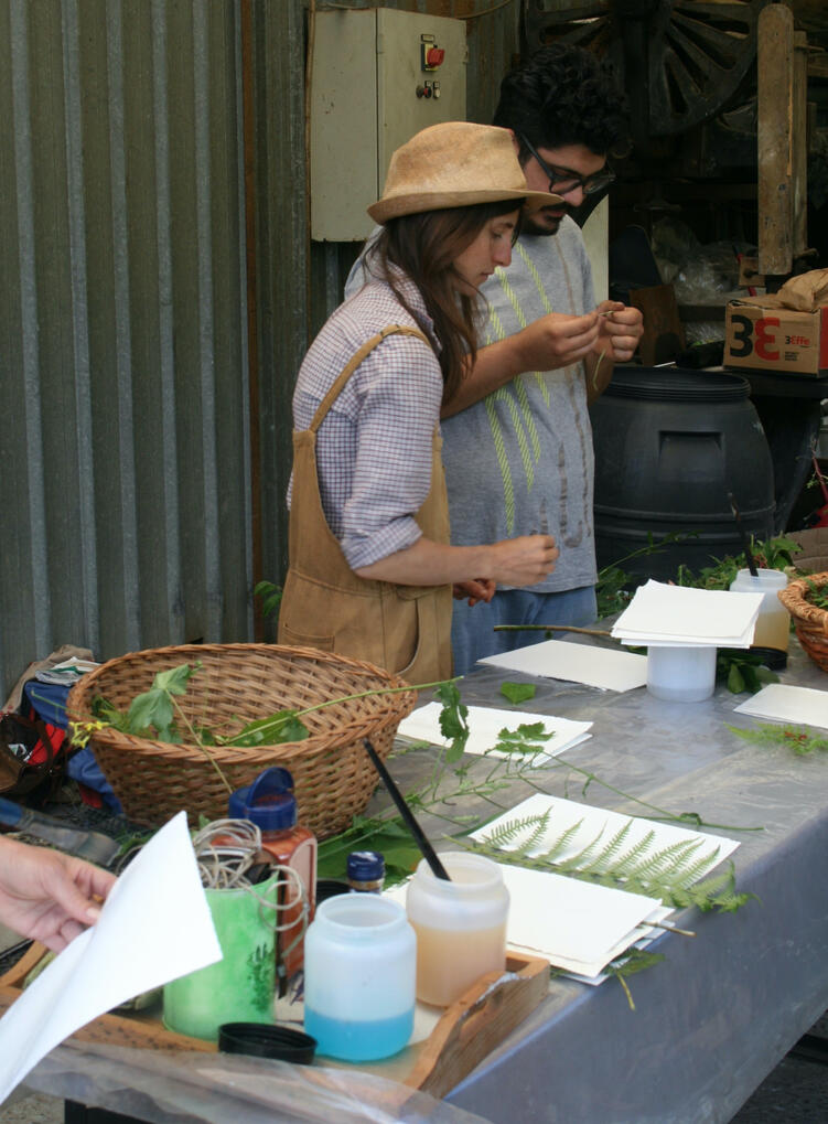 Eco-print workshop